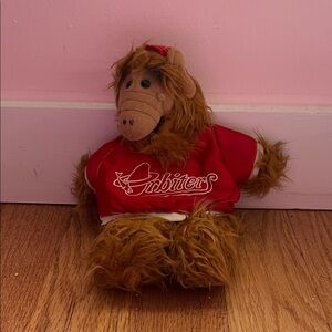 ALF Plush Toy in Red 'Orbiters' Shirt